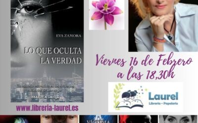 Viernes 16 de febrero: Encuentro literario con Eva Zamora